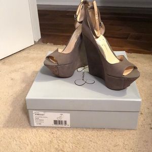 Jessica Simpson wedges